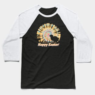 Happy Easter Tie-Dye Baseball T-Shirt